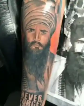 Update 73 about sant jarnail singh bhindranwale tattoo super cool   indaotaonec