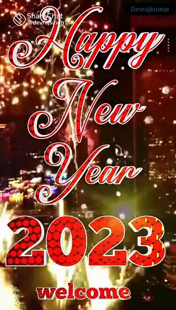 happy New year 2023💐 #happy New year 2023💐 #love story video video Aakash  Kumar - ShareChat - Funny, Romantic, Videos, Shayari, Quotes