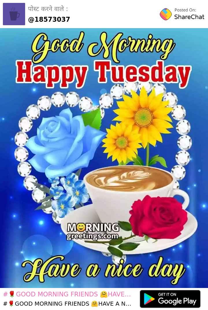 happy tuesday morning greetings