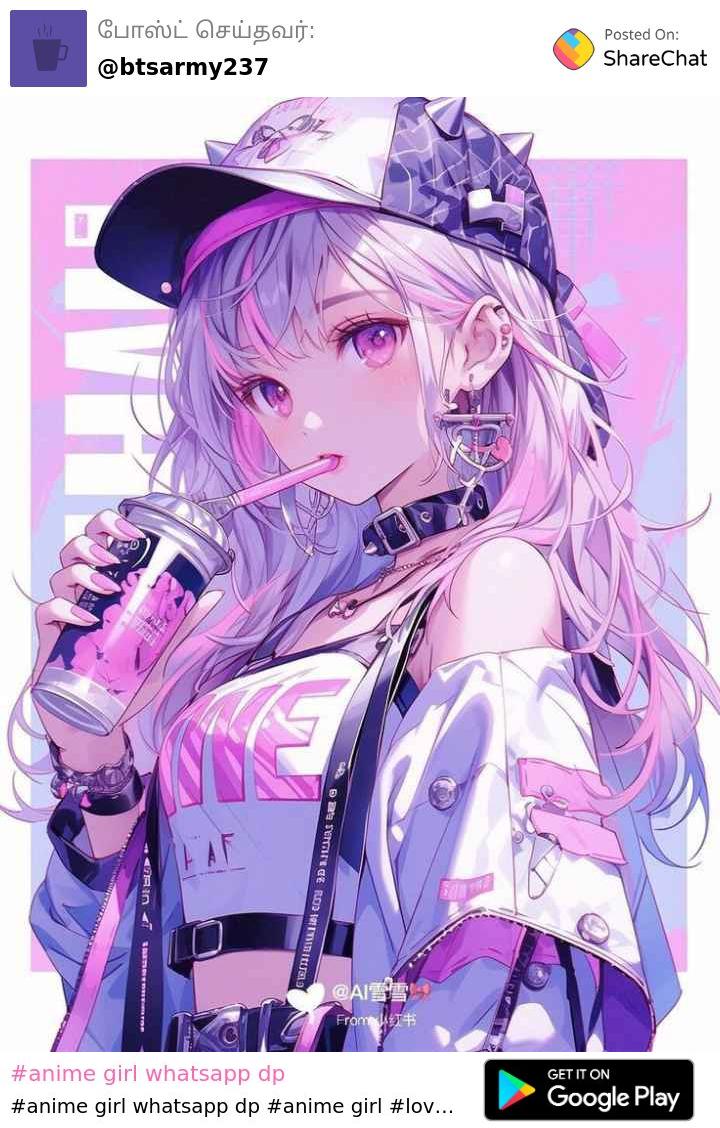 anime girl whatsapp dp Images • BTS⁷ARMY GIRL 💗 (@btscrazyarmy7) on  ShareChat