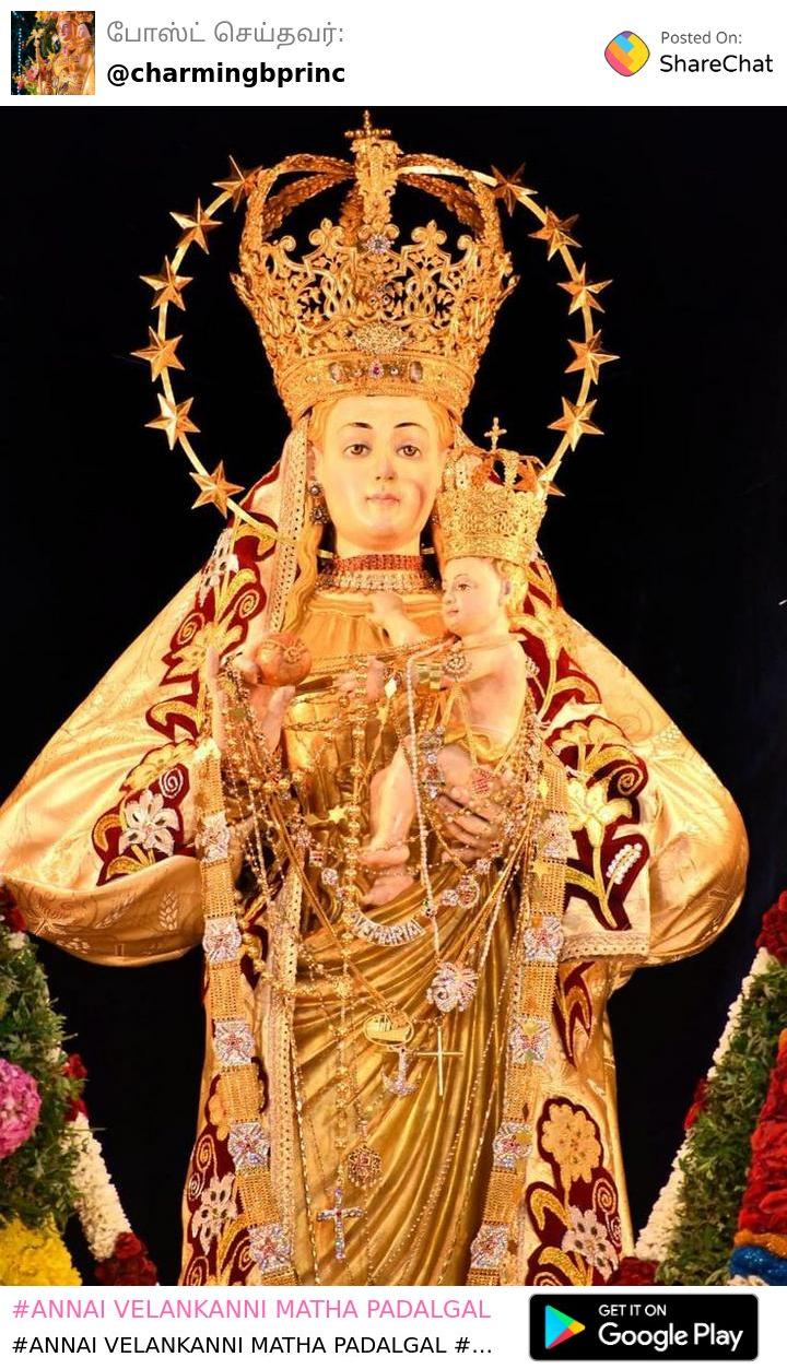 Statue of Our Lady of Velankanni a Christian Tamil saint Antony  HautsdeSeine France Europe Stock Photo  Alamy