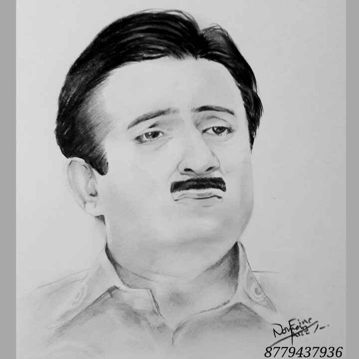 Daya jethalal gada drawing By piyush This video is also upload on YouTube  pzz see it out   trending artistsofinstagram  Instagram