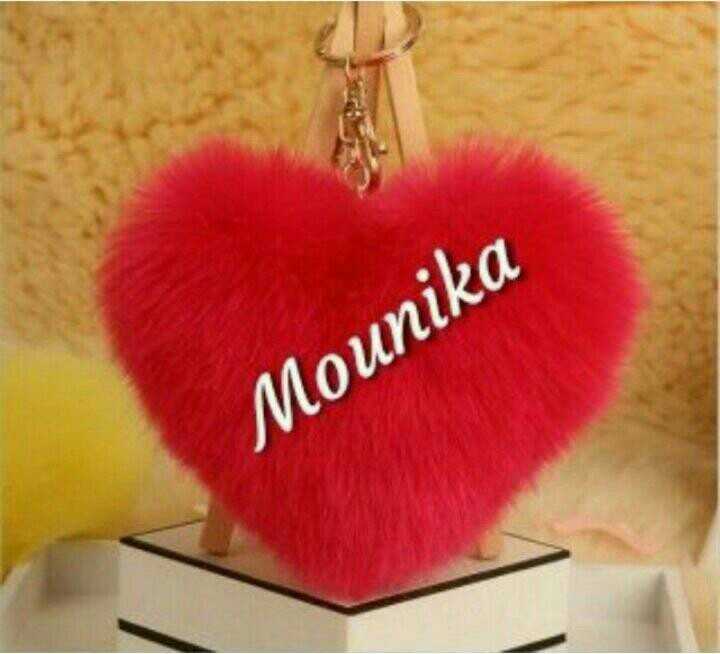 mounika name styles