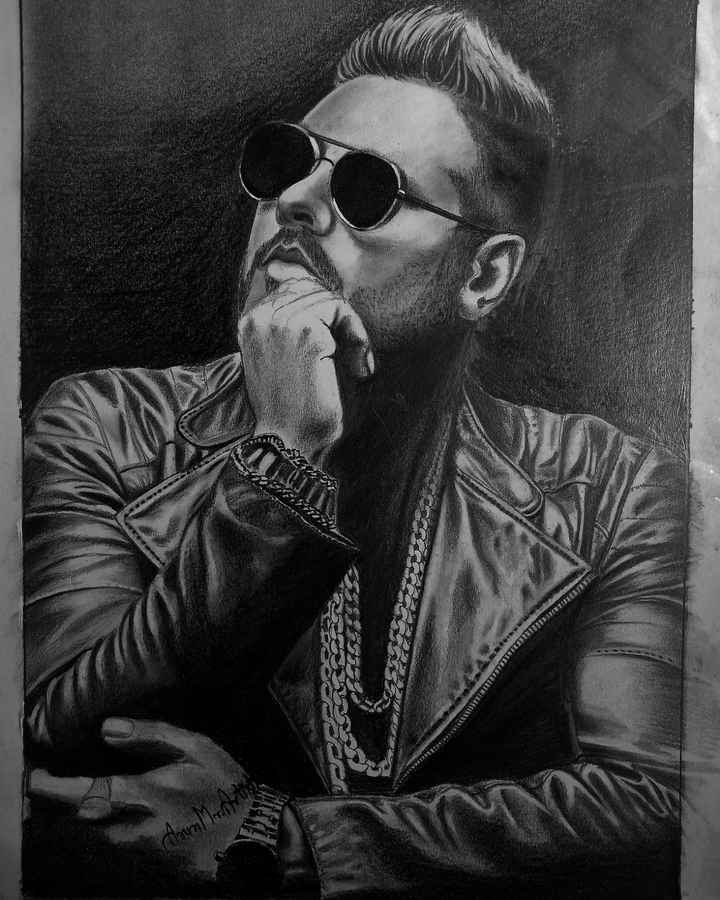 AK_Arts New Artwork of Raftaar🤟🏻👊🏻 How Is It Guys 🤞🏻💙, Comments Your  Thoughts Guys 💭😉 Sketch On A4 Size Sheet ✍🏻❣️ Follow @ak_arts01… |  Instagram