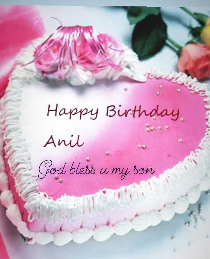 Happy Birthday Anil Cakes, Cards, Wishes