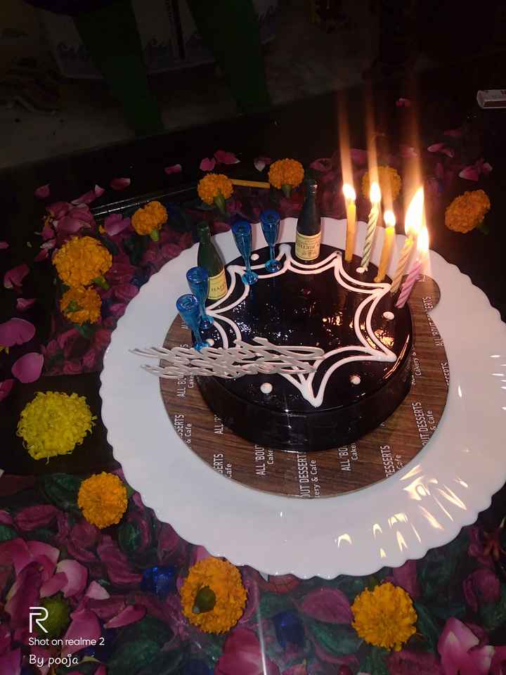 ❤️ Vanilla Birthday Cake For My Dear Pooja