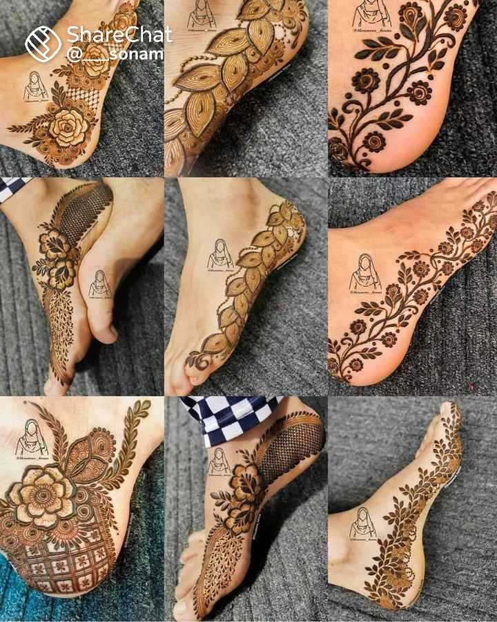 31 Leg Mehndi Designs To Check For Your Special Day