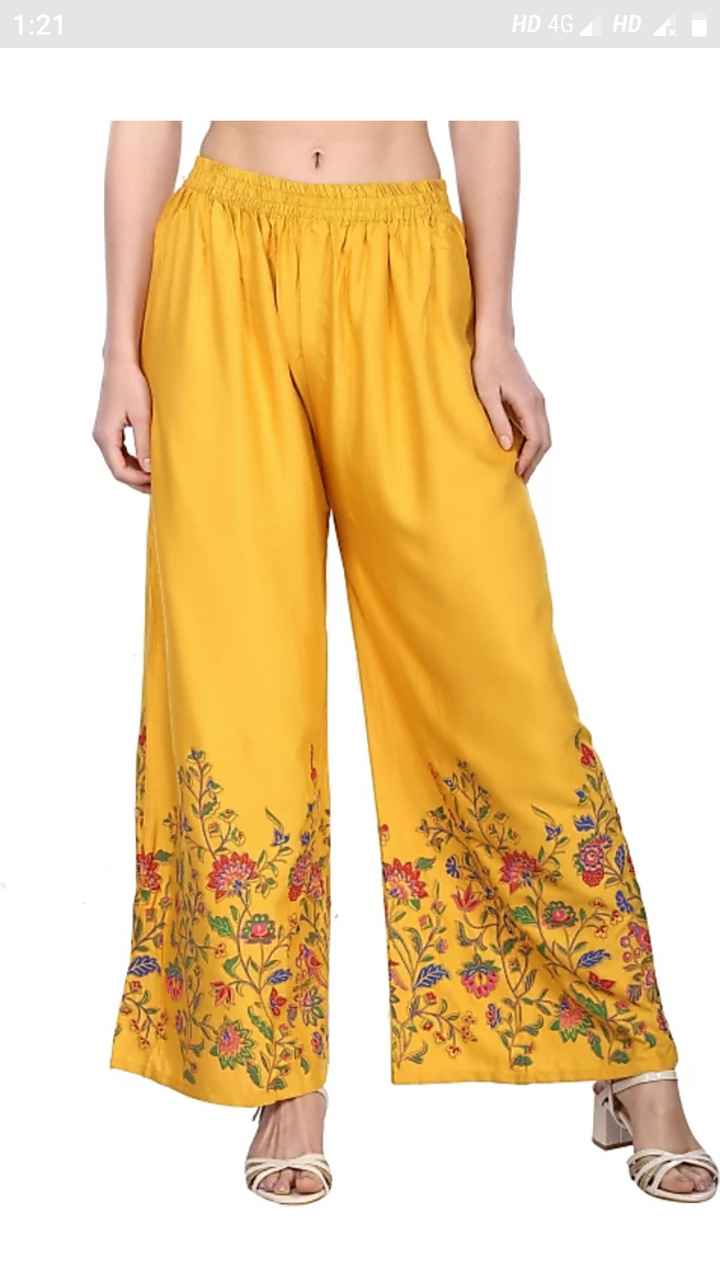 pant plazo with ankle design# #sharechat_# • ShareChat Photos and