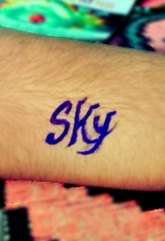 Does it look like a good tattoo Im a die hard SK fan and i love this 80s  logo  rTattooDesigns