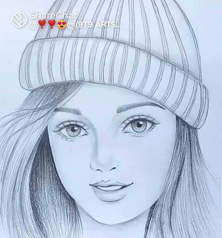 Girl drawing Images • shuhaiba banu (@nasisi) on ShareChat