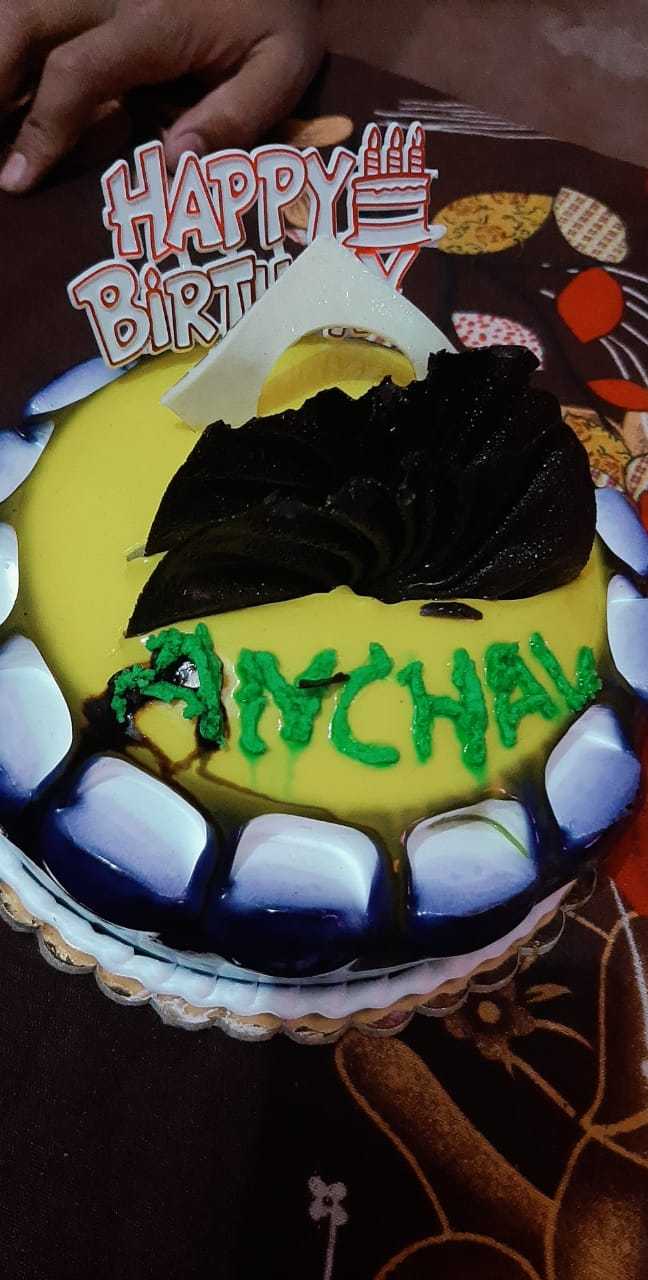 Buy/Send Happy Birthday Chocolate Drip Cake Online @ Rs. 4499 - SendBestGift