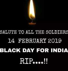 14 February Black Day Whatsapp Status Video, Pulwama Attack Status