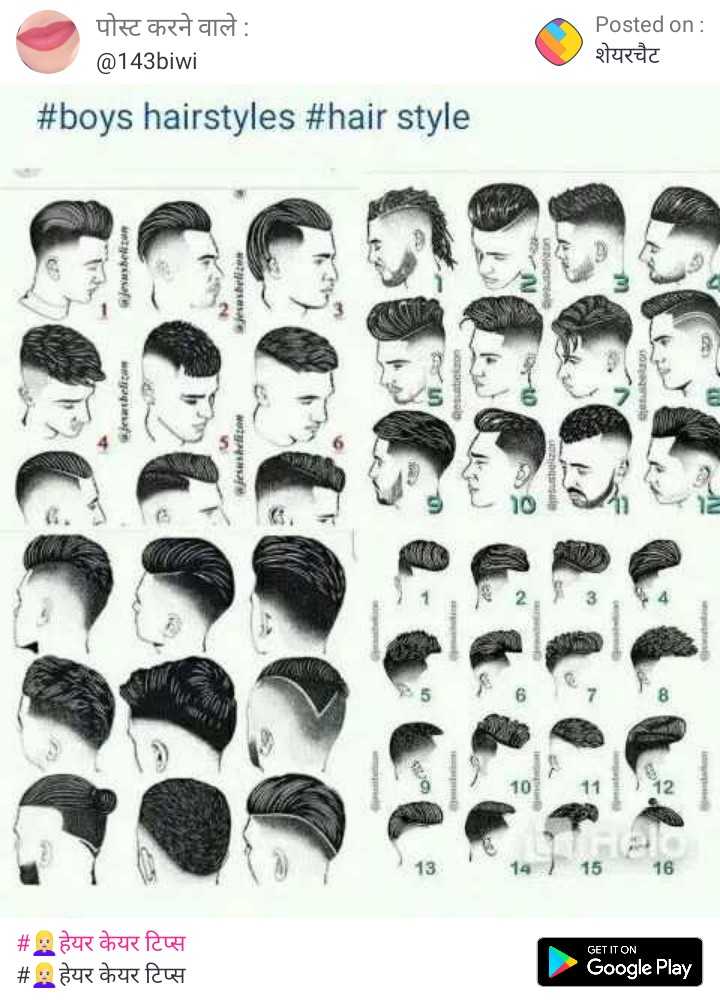 boys hair style • ShareChat Photos and Videos