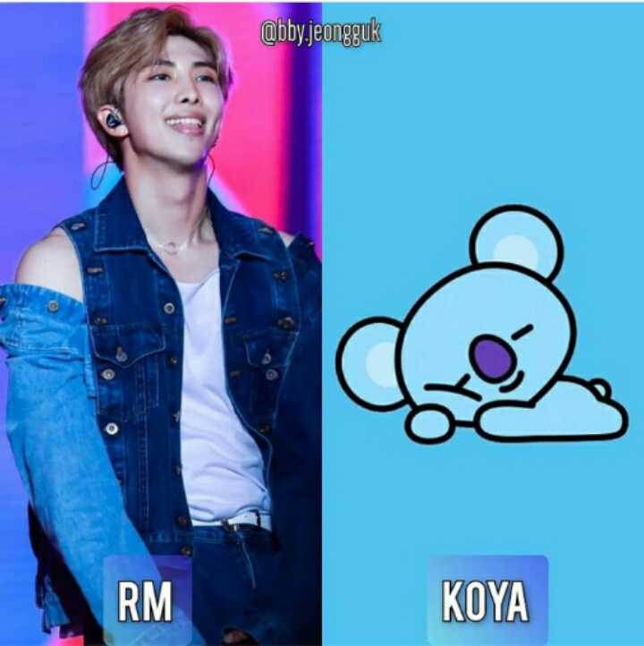 bts RM bt21 koya Images • bts army💜 (@armyqueenlover) on ShareChat