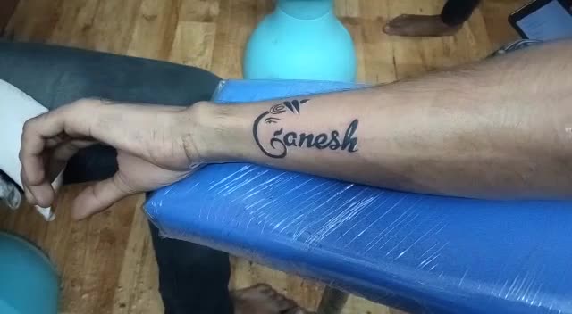 Welcome Bappa  Ganesha Temporary Tattoo set of 2  Geekmonkey