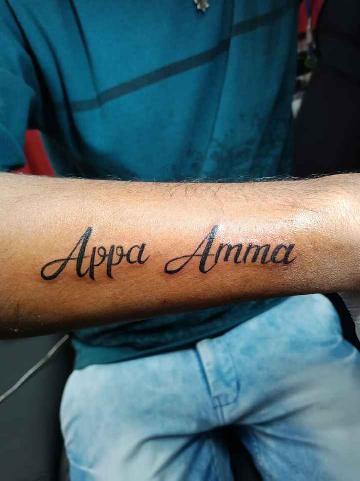 Appa amma tattoo  Addict tattoos world  Facebook