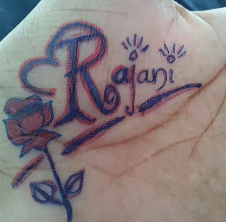 Tattoo uploaded by Vipul Chaudhary  rajani name tattoo Rajani tattoo Rajani  name tattoo ideas Rajani tattoo ideas  Tattoodo