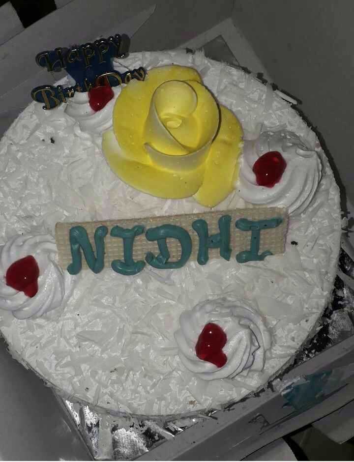 Happy Birthday Nidhi Mango Cake 🎂... - The Kanchi's Cake | Facebook