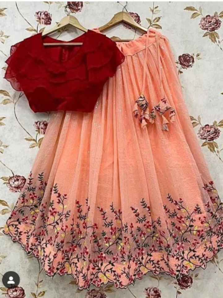 Simple lehenga design hot sale for girl