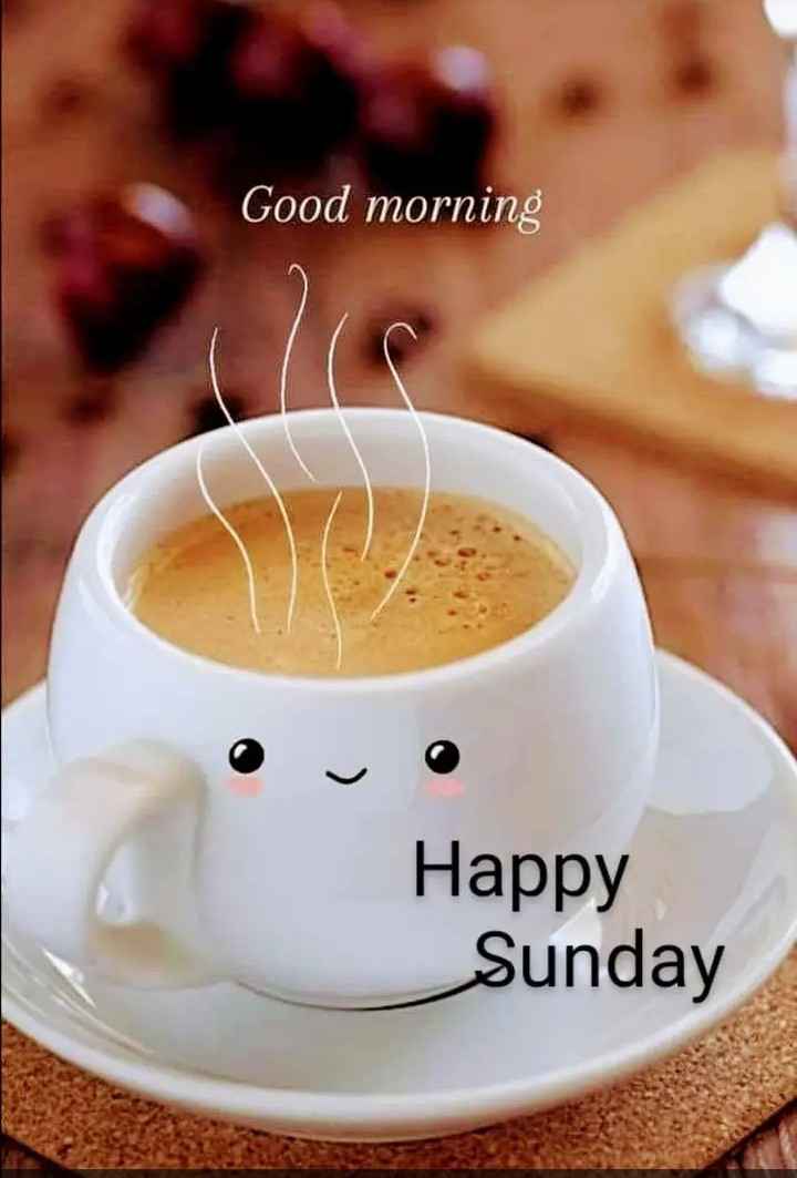 Good morning and store happy sunday