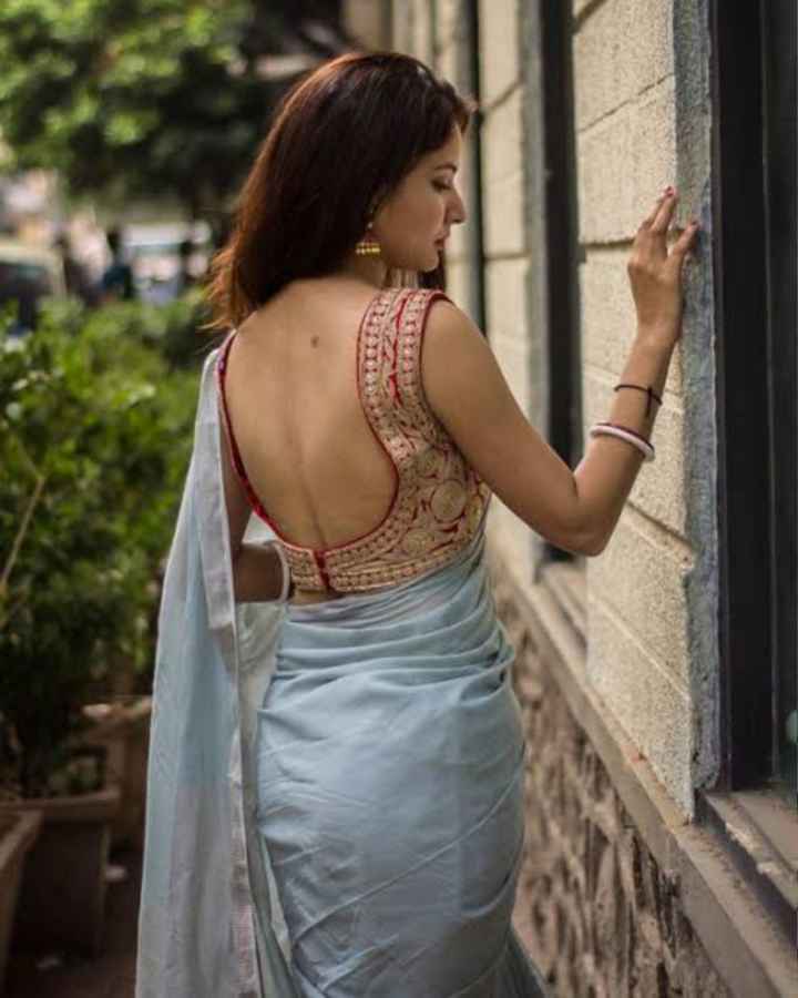 Gorgeous💖Backless Blouse Designs/Trending Backless Blouse /Fancy Back Neck  Blouse Designs 
