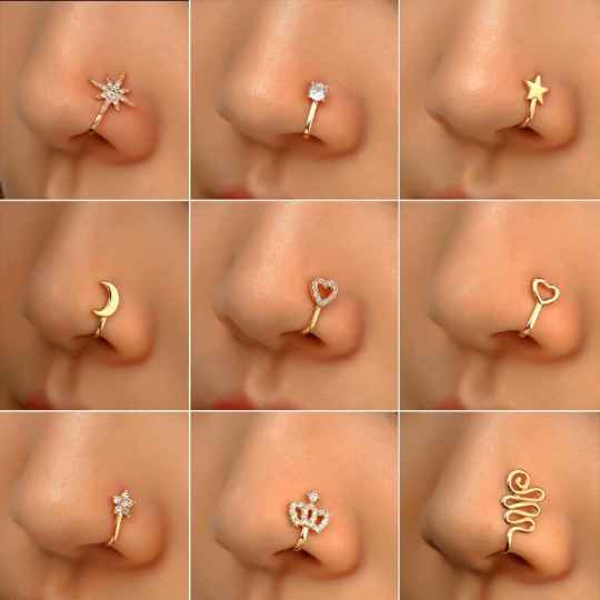 nose pin design Images • K sharma (@2634714168) on ShareChat