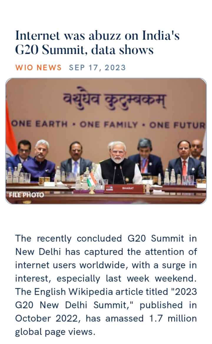 2023 G20 New Delhi summit - Wikipedia