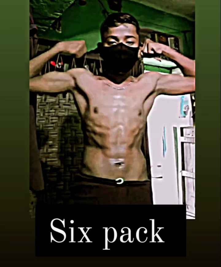 six pack abs kid