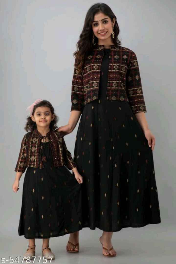 Maa beti same orders dress