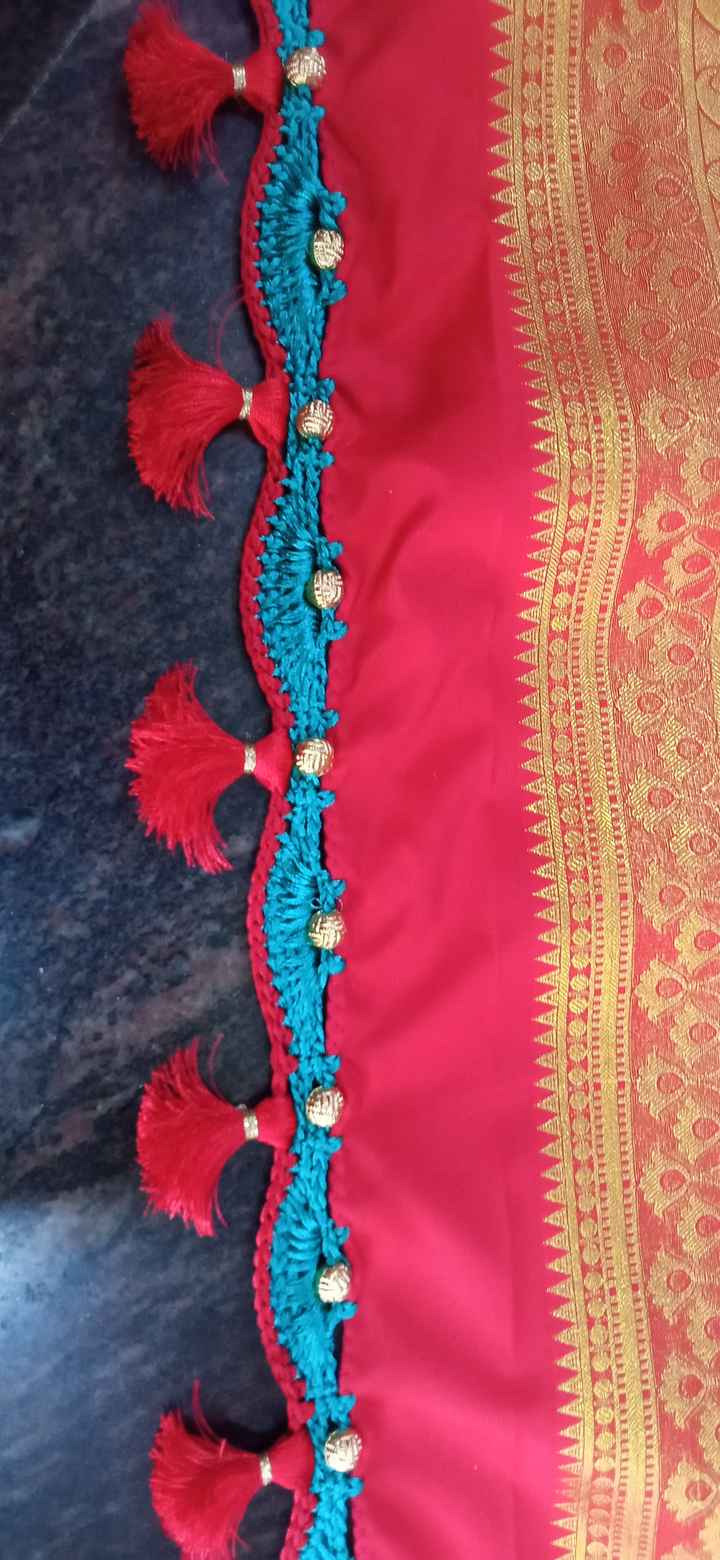 New & Easy single step krosha saree kuchu design using beads | Crochet  design without tassels - YouTube