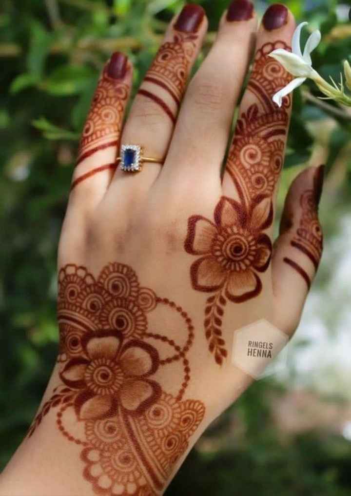 Mehndi Designs - Beautiful Finger Mehndi Designs ❤️ IG:... | Facebook