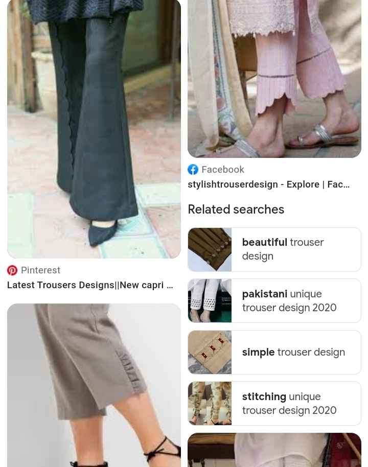 Trouser Design 2021 & 2022 | Salwar Poncha Design
