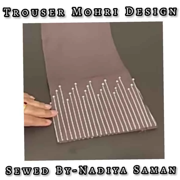 stylish and simple trouser design with plates cutting and stitching   syeds art  YouTube