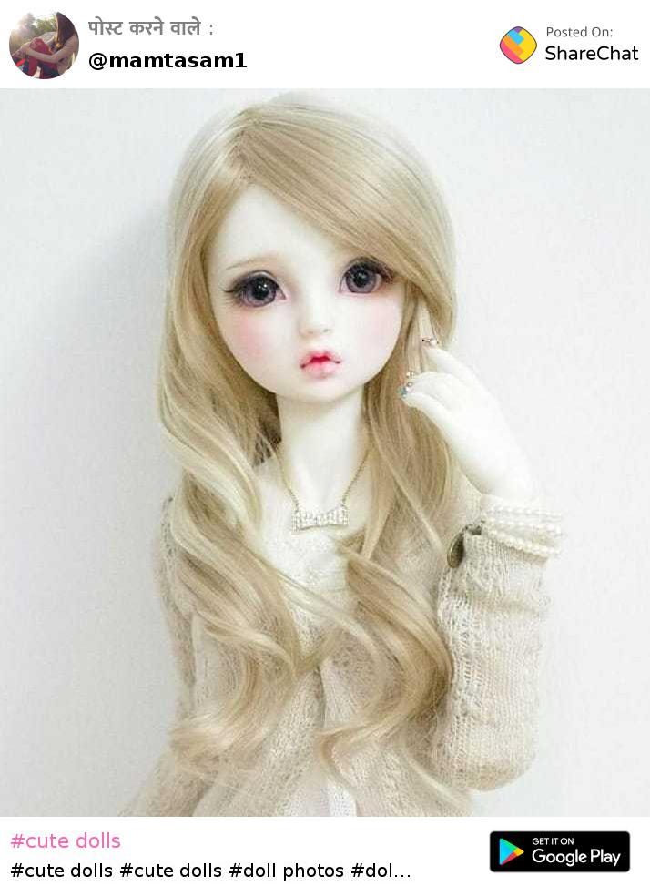 Photos of cute dolls for online dp