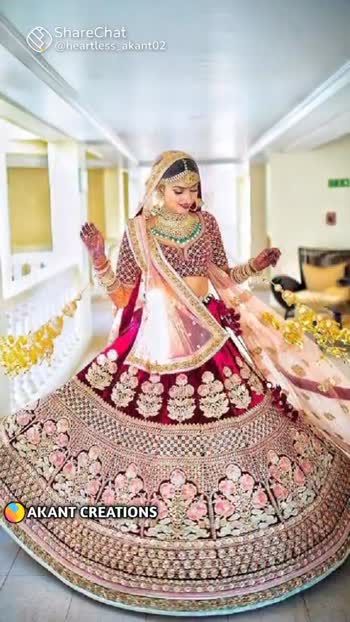 Wedding dress Wedding dress indian wedding dress party wedding dress wedding dress lehenga who is best in wedding dress Wedding dress ng l G rl ShareChat