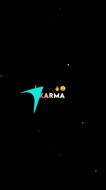 believe in karma ❤️😏 ## believe in karma ❤️😏 #karma say 🤘 video ‹₹∅€k¥›  - ShareChat - Funny, Romantic, Videos, Shayari, Quotes