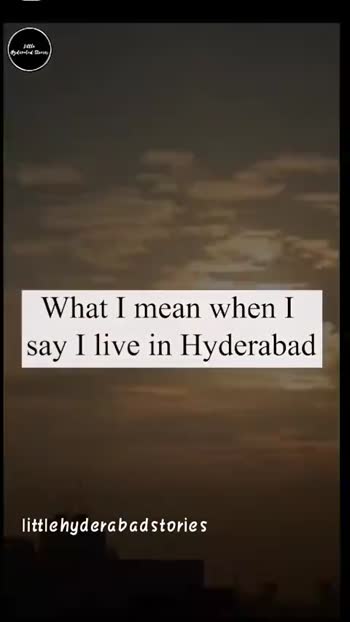 hyderbad #hyderbad #hyderabadlove #hyderabadbiryani #hyderabadi special # Hyderabadi vibes video mis positive vibe - ShareChat - Funny, Romantic,  Videos, Shayari, Quotes