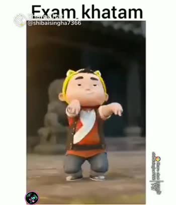 exam khatam ho gaya💃💃💃😂😂😜 • ShareChat Photos and Videos
