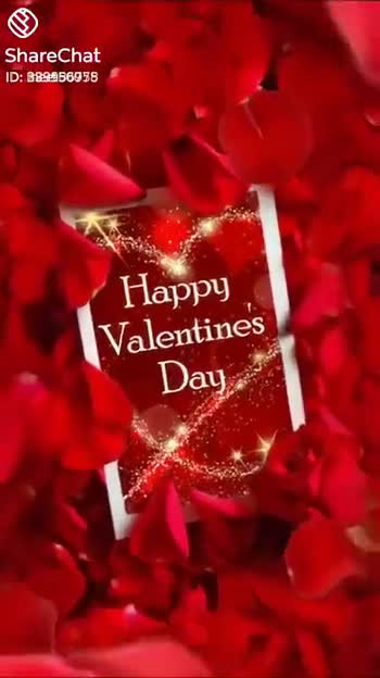 Happy valentine day #Happy valentine day video ☆♡Savita♡☆ - ShareChat -  Funny, Romantic, Videos, Shayari, Quotes