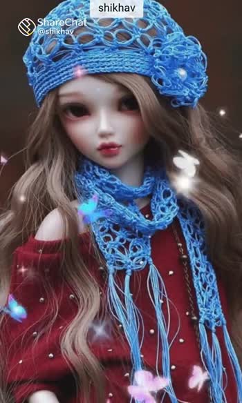 doll wallpaper #doll wallpaper #cute doll wallpaper video Princy -  ShareChat - Funny, Romantic, Videos, Shayari, Quotes