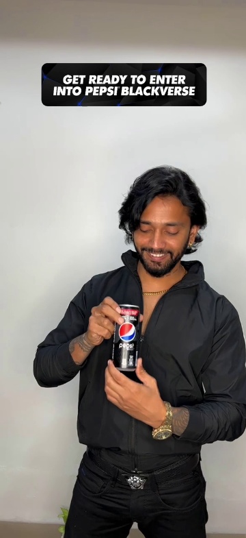 Ready…Steady…Pose with swag using the awesome #PepsiBlackEffect
Tag @pepsiindia & use #PepsiBlackEffect to win amazing Pepsi Black NFTs, goodies and a LOT more! Try it out now! #Promoted