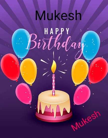 ❤️ Pink Birthday Cake For Mukesh Sir