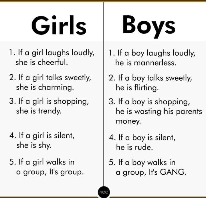 difference between boy and girl