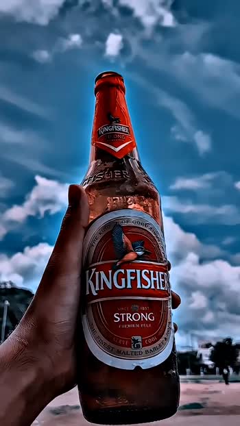 kingfisher beer can wallpaper