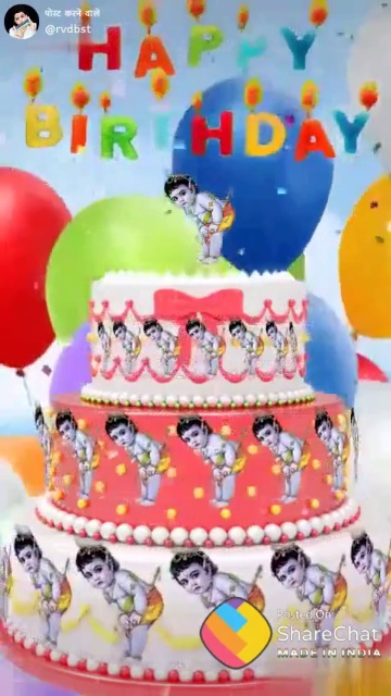 Buy Krishna Birthday Cakes 🎂 online from APNI DUKAAN