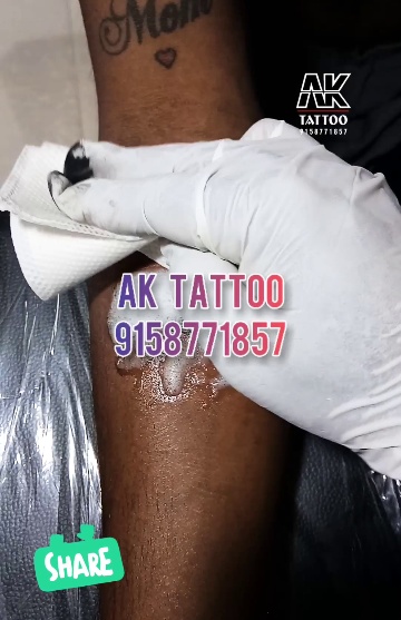 How to make Ak Letter tattoo  tattoo at home  DIY tattoo  tattoo  Ak  tattoo artist  YouTube