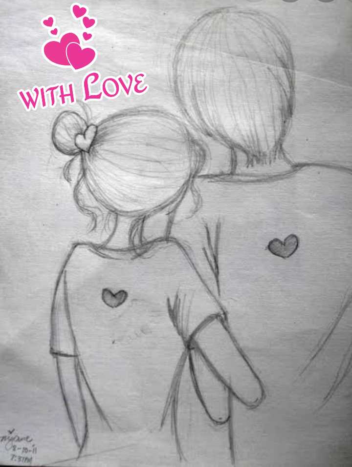 romantic drawing Images • 🥰 swathi 🥰 (@swathi_etcherla1123) on ShareChat