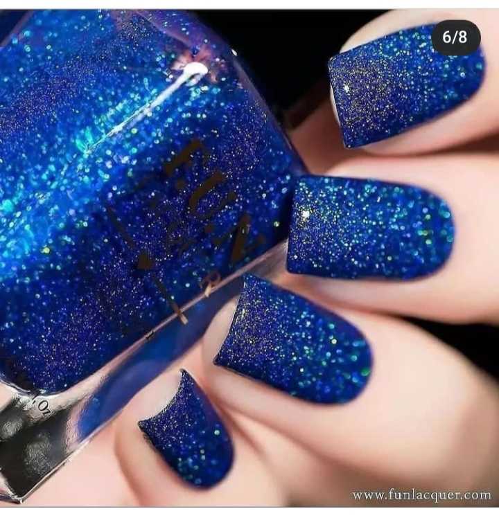 Amazon.com : Ozzeal Glitter Gel Polish,Navy Blue Iridescent Glitter Gel  Nail Polish Sparkle Shimmer Gel Glitter Nail Polish Summer Rainbow Soak off  LED UV Gel Nail Polish for Art DIY Manicure 15ML :