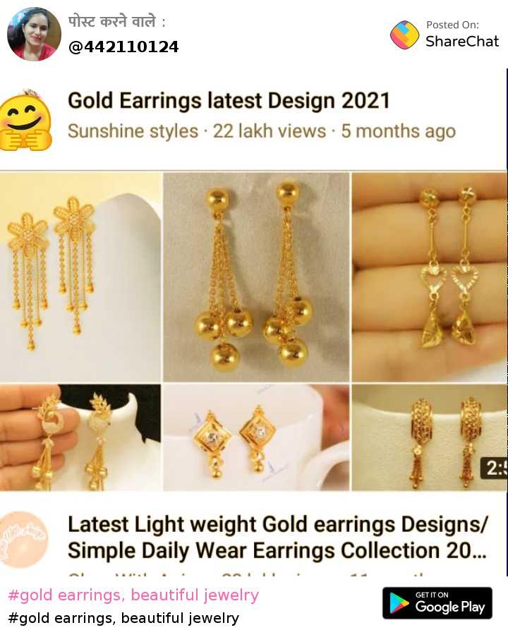 New earrings store design 2021