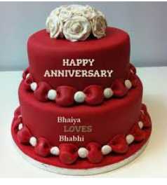 X 上的Garima Jain：「#CreamCake #AnniversaryCake #SilhoutteCake  #11thAnniversaryCake Happy Anniversary Bhaiya bhabhi 😘❤️  https://t.co/gHiWeAcgO3」 / X